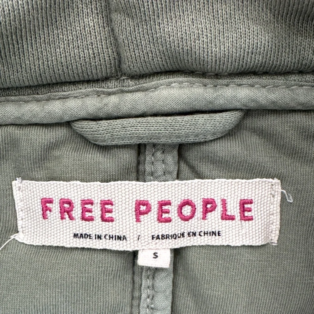 Free People Olive Quilted Jacket - Picture 2 of 5